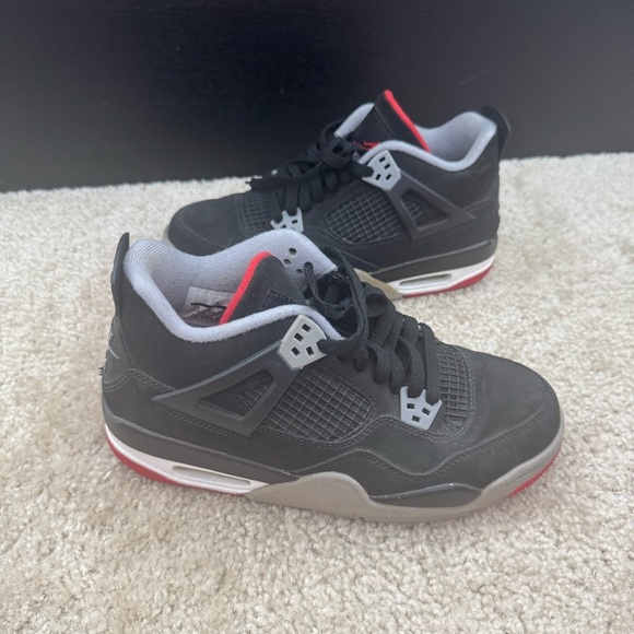Nike Air Jordan 4 Retro OG “Bred 2019” Sneakers Size: 7 - Picture 2 of 12